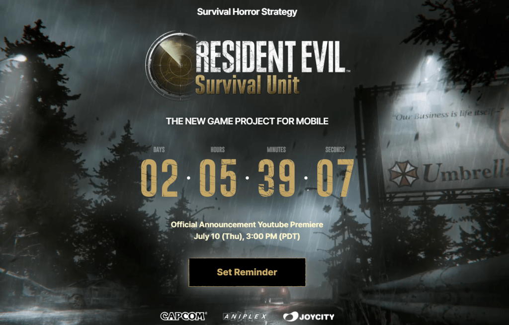 Resident Evil: Survival Unit – Un Nuevo Spin-Off&nbsp;Móvil