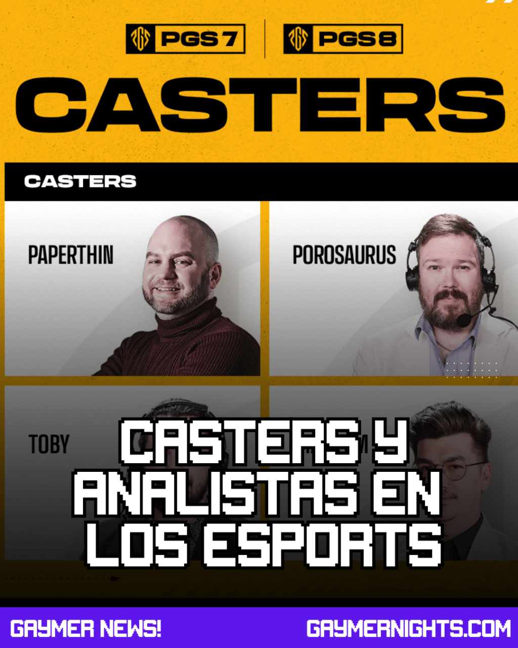Estilos Únicos de Casteres y Analistas en&nbsp;E-Sports