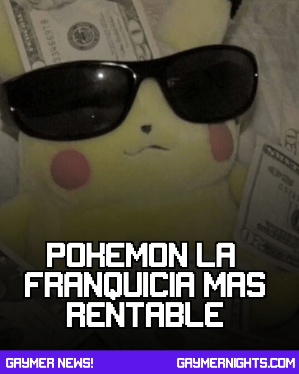 La franquicia más rentable&nbsp;POKEMON