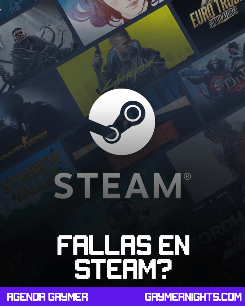 Porque no me carga&nbsp;STEAM?