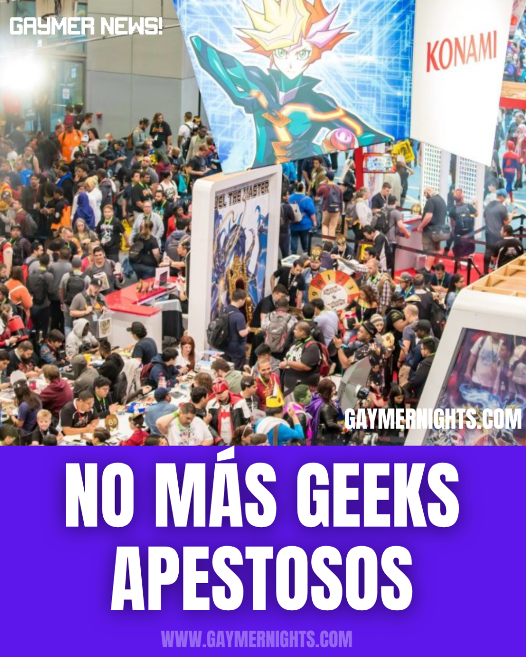 No más geeks&nbsp;apestosos