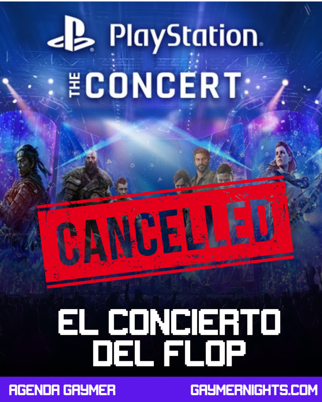 Se cancela el concierto “bajas&nbsp;ventas”
