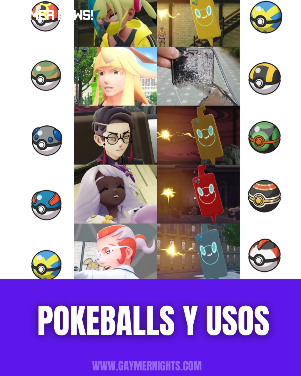 POKEBALLS Y USOS