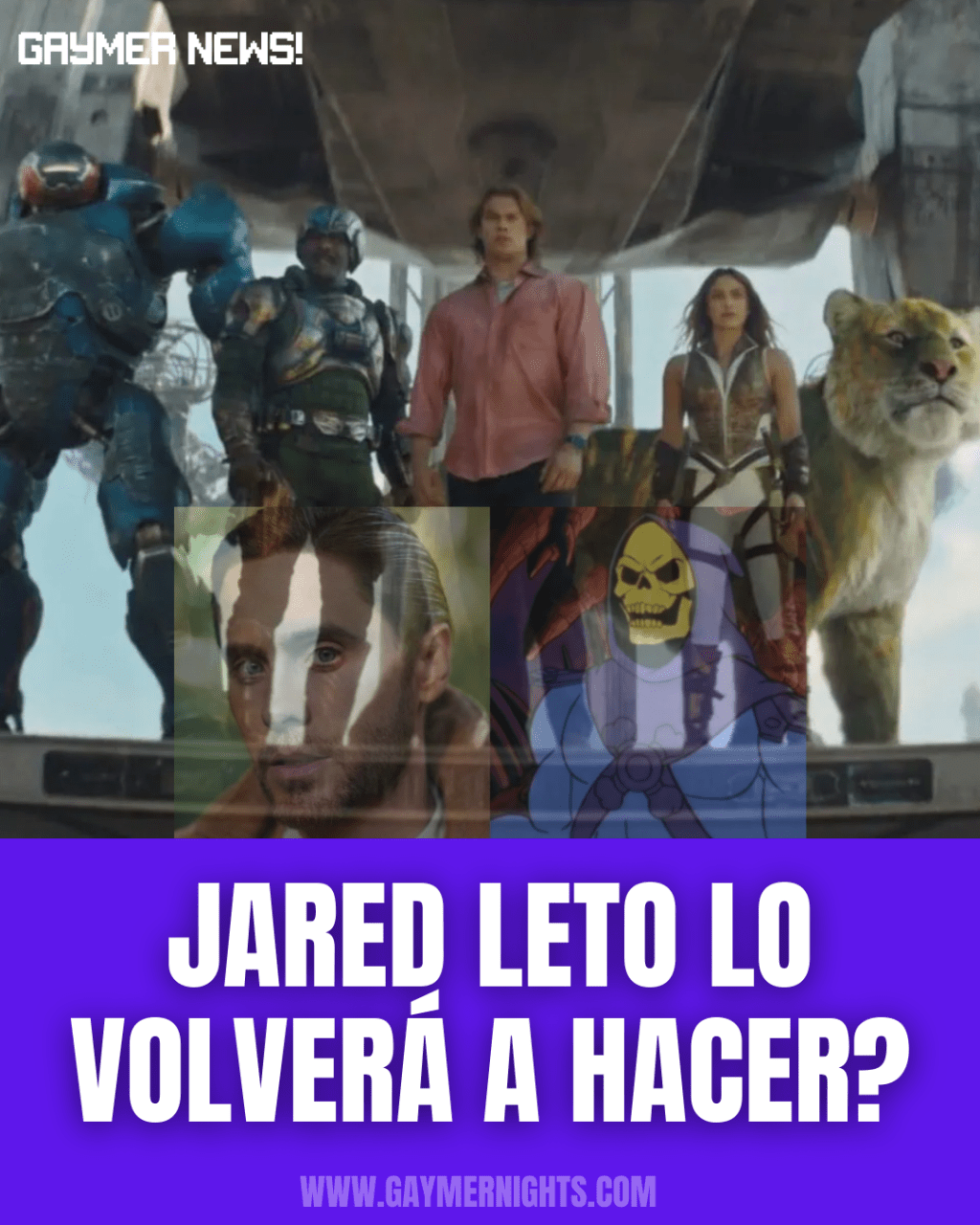 JARED LETO LO VOLVERÁ A&nbsp;HACER?