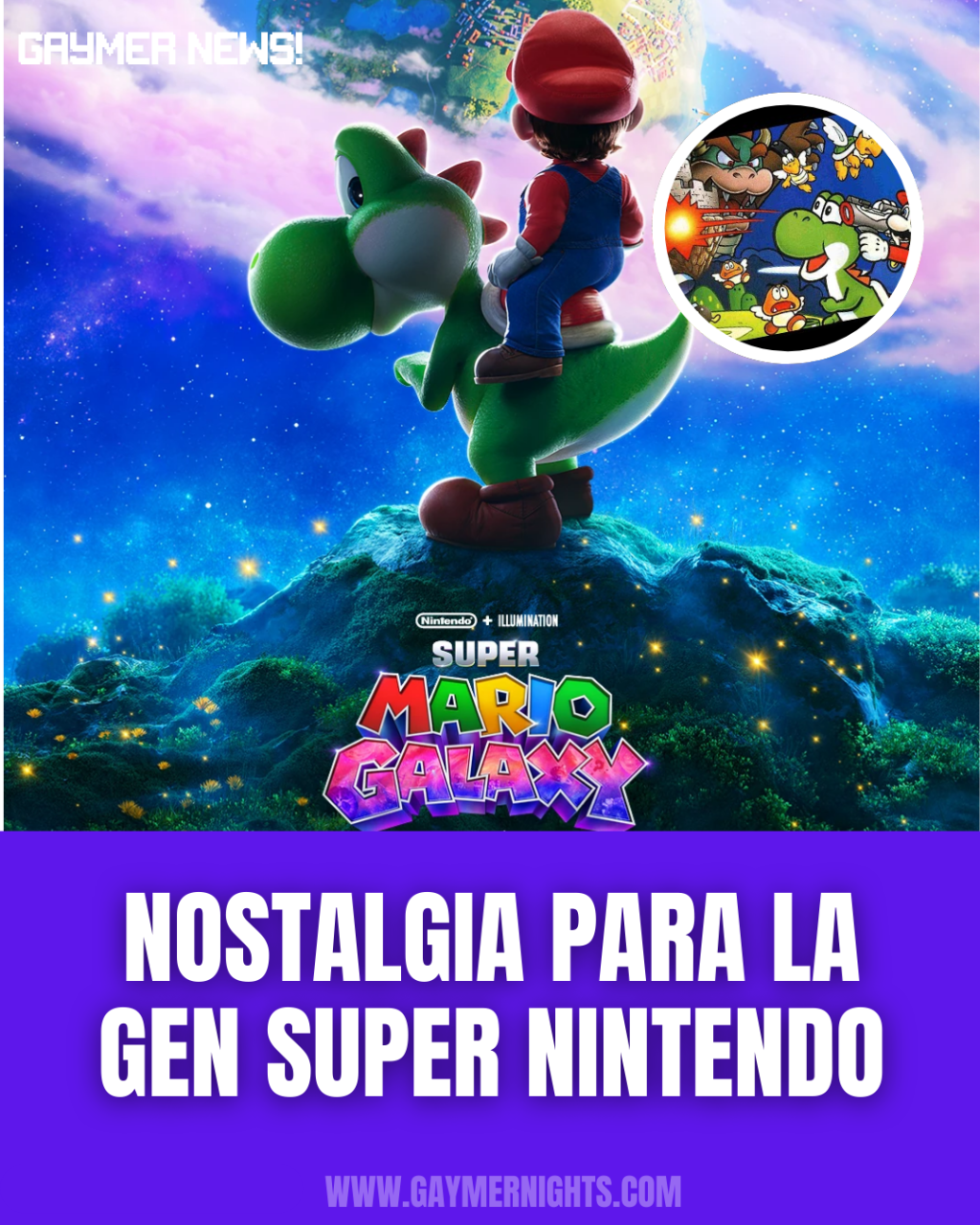 NOSTALGIA PARA LA GEN SÚPER&nbsp;NINTENDO