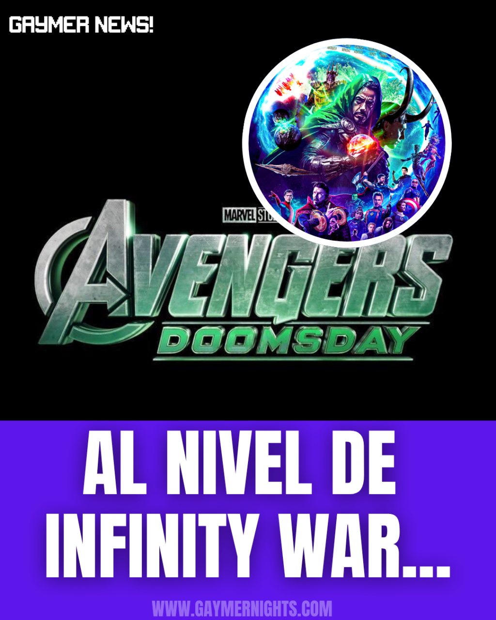 AL NIVEL DE INFINITY&nbsp;WAR…